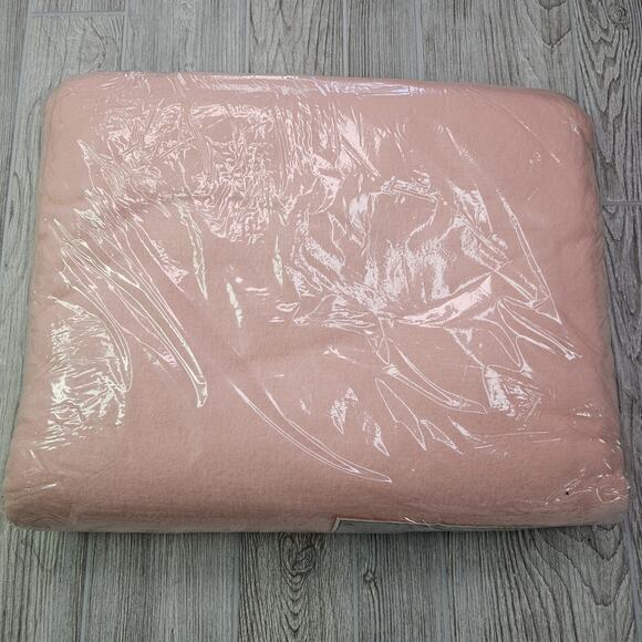 Vintage Beacon‎ Riviera Pink Blanket 72x90 Twin / Full NOS Made In USA - Picture 4 of 4